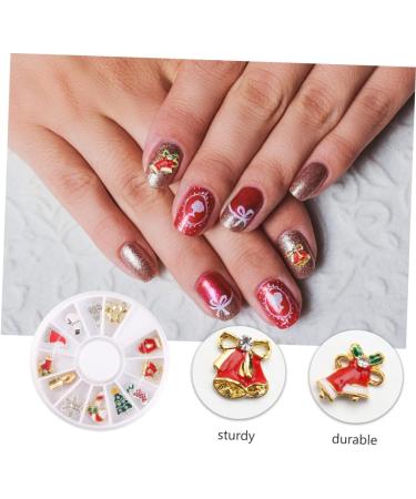 Colorful Nail Jewelry Christmas Decorations | Manicure Tools & Creative Nail Accessories | Perfect Stocking Filler - 5.8x5.8cm - Buy Online on GoSupps.com
