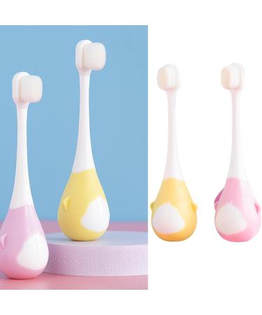 Ashluyak Cartoon Toothbrush for Children - Soft Bristles Portable & Bacteriostatic | Ideal for School & Outdoor Activities - Buy Online on GoSupps.com