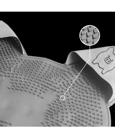 Rrlihjgu Foot peeling for the shower foot peeling in the shower nonslip texture with suction cups quick drying removes calluses for older adults and children Gray - Buy Online on GoSupps.com