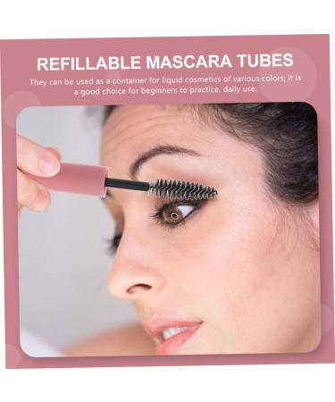 Healeved 25 Pcs Mascara Tube Eyelash Brush Tube Lip Balm Containers Lipstick Tube Eyelash Applicator Abs - Buy Online on GoSupps.com
