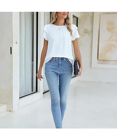 Shop Women's Casual T-Shirts - Short-Sleeved Summer Tops with Sweet Prints & Stripes - Perfect for Vacation | Plus Size XXL Available - Buy Online on GoSupps.com