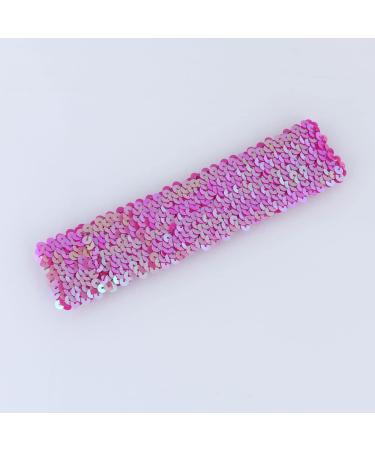 Minkissy 1pc Sparkly Headbands Women s Fashion Headbands Athletic Headbands for Women Hair Bands Mermaid Headband for Girls Bling Head Band Glitter Headbands Adjustable Miss Baffle Sports Rosy - Buy Online on GoSupps.com