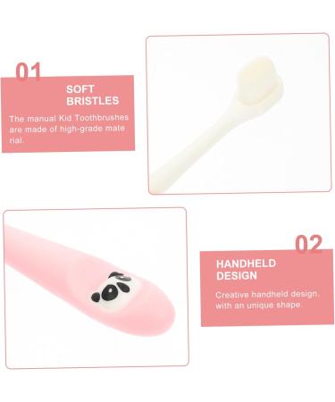 BUIFULSIC 3-Pack Travel Toothbrush Set for Kids | Children's Manual Teeth Cleaning Tools | Portable Travel Toothbrushes for Easy Dental Care - Buy Online on GoSupps.com