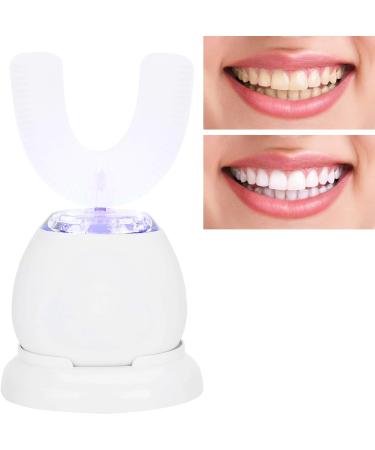 U-Shaped Kids Automatic Toothbrush 360 Smart U-Shape Toothbrush Toothbrush Electric U Shaped Toothbrush Toothbrush for Ultrasonic for Child Adult(White) - Buy Online on GoSupps.com