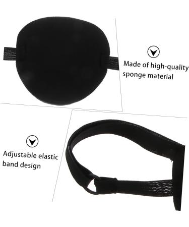 FOYTOKI 10pcs Lazy Eye Patch Halloween Eye Patch Pirate Eye Patch Adjustable Single Eye Covers Eye Mask - Buy Online on GoSupps.com