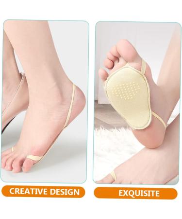 FOMIYES 2 Pairs High Heel Forefoot Pads - Comfortable Metatarsal Shoe Inserts for Foot Pain Relief - Perfect High Heel Accessories - Buy Online on GoSupps.com