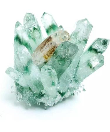 Natural Specimens Green Phantom Raw Rough Crystal Cluster for Home Decoration 800g-1000g 1pc HOMEZHOU 1pc 800g-1000g - Buy Online on GoSupps.com