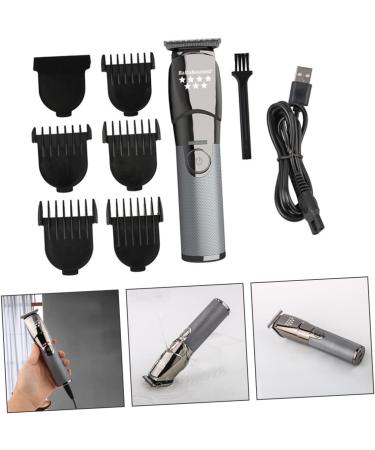 minkissy Men Hair Clippers Clipper Electric Cordless Rechargeable Lint 1 Set Men Clippers Men Grooming Cordless Trimmer USB Trimmers Electric Clipper Man Beard Trimmer - Buy Online on GoSupps.com