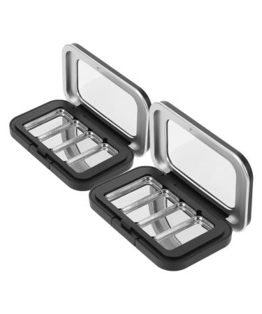 VALICLUD 2pi ces Palettes De Maquillage Magn tiques Vides Pour Fards Paupi res Et Rouges L vres Support De Rangement Portable Pour Cosm tiques