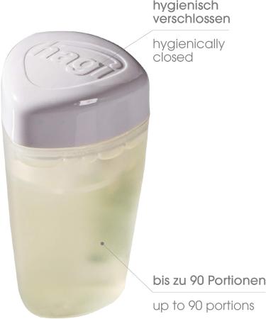 Hagi Hand Disinfection Foam - 2-Pack Refill for Mini Foam Dispenser (60 ml) | Pleasantly Fragrant & Effective Sanitizer - Buy Online on GoSupps.com