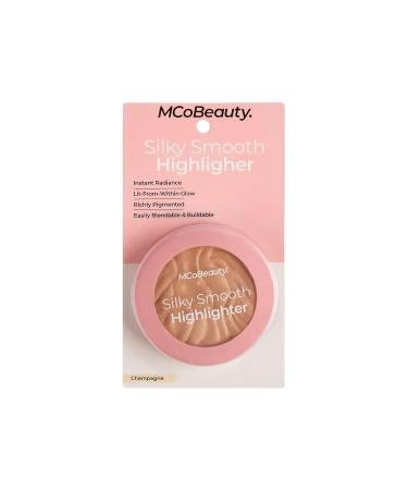 MCoBeauty Silky Smooth Highlighter - Radiant Illuminating Pressed Powder - Highly Pigmented Formula for Lit-From-Within Glow - 0.34 Oz - Buy Online on GoSupps.com
