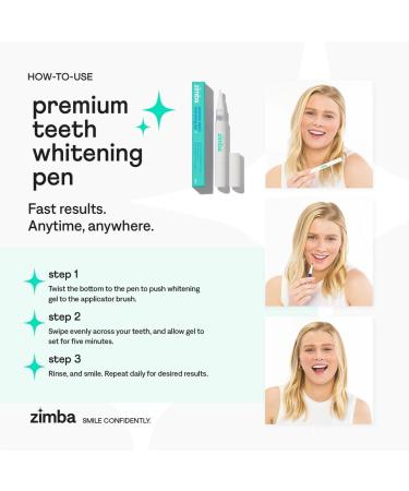 NEW Zimba Whitening On-the-go Kit | Cordless LED Accelerator Light & Whitening Pen for Fast Results - Buy Online on GoSupps.com