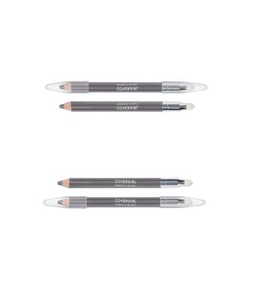 COVERGIRL Perfect Blend Eyeliner Pencil Charcoal 105 0.03 Fl Oz 2 Count Charcoal 105 2 Count (Pack of 1)
