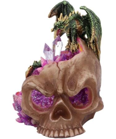 Nemesis Now Crystalline Cranium 15.7cm Pink - Unique and Stunning Home Decor Piece - Buy Online on GoSupps.com