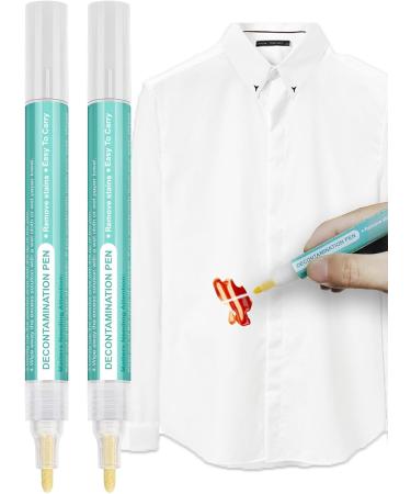 Portable Emergency Decontamination Pen Dust Oil Stain Pen Brush Rub Wipe Fabric Cloth Stain Remover Pen Stain Remover Pen Clothes Stain Remover Emergency Stain Remover Decontamination - Buy Online on GoSupps.com