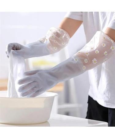 Cleaning Gloves Waterproof Household Cleaning Gloves Kitchen Cleaning Dishwashing Laundry Gloves Dishwashing Gloves Pink - Buy Online on GoSupps.com