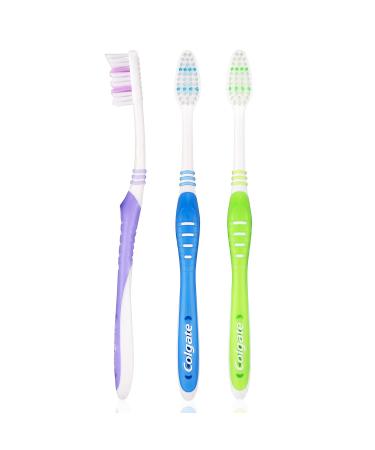 Colgate Super Flexi Toothbrush with Tongue Cleaner Medium - Pack of 3 - Buy Online on GoSupps.com