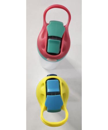 2 Pack 12oz Sublimation Toddler Tumblers - Pink and Blue Lids - Buy Online on GoSupps.com