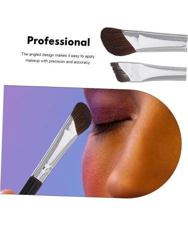 SOESFOUFU 4 Pcs Flat Concealer Brush Brow Brushes for Eyebrows Nose Makeup Brush Eye Makeup Brushes Horse Hair - Buy Online on GoSupps.com