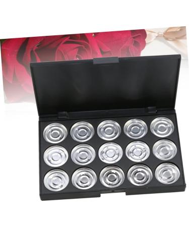 Angoily 2pcs 15 Eye Shadow Eyeshadow Empty Makeup Empty Cosmetic Case Makeup Box Foundation Concealer Travel - Buy Online on GoSupps.com