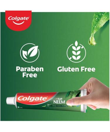 Colgate Active Salt Neem Toothpaste Germ Fighting Toothpaste for Healthy Tight Gums Oral Care 100G - Buy Online on GoSupps.com
