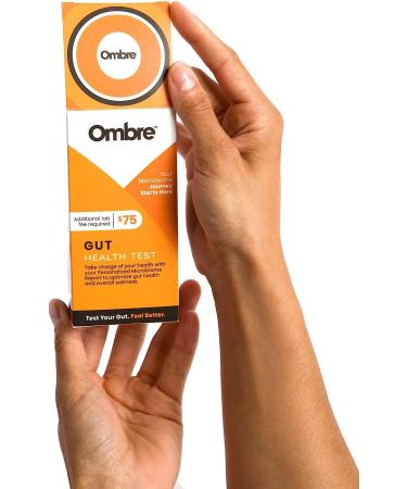 Ombre Gut Health Test Kit: Microbiome At-Home Testing for Customized Food & Probiotic Recommendations - Buy Online on GoSupps.com