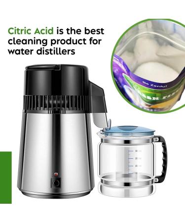 Green Piece Citric Acid - 100% Pure Medium Grain | 16 oz Natural Resealable Bag | Best for Baking Cleaning & Preserving - Shop Internationally - Buy Online on GoSupps.com