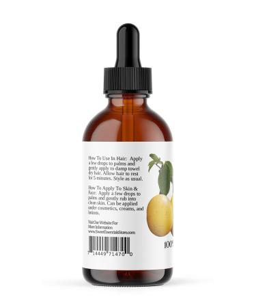 Organic Unrefined Marula Oil - 100% Pure Cold Pressed Extra Virgin in Glass Bottle | Non-GMO & Fair Trade | Perfect for Hair Skin & Nails (4 fl oz - Buy Online on GoSupps.com