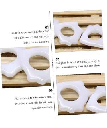 Natural 5x5cm Scraping Massager Ring Tool for Neck Face Arms and Feet - Sha-Point Skin Care - Buy Online on GoSupps.com