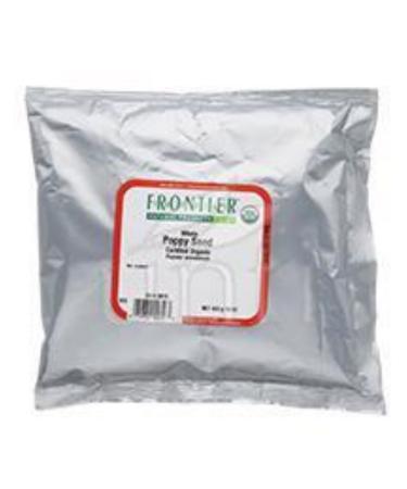 Frontier Co-op Organic Whole Poppy Seed 1lb