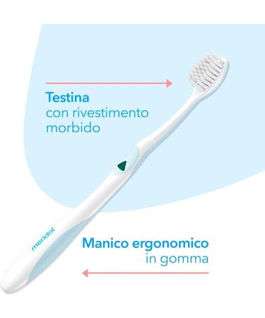 Compra Meridol Spazzolino Protezione Gengive - Setole Morbide Manico Ergonomico per Pulizia Delicata | Spedizione Internazionale - Buy Online on GoSupps.com