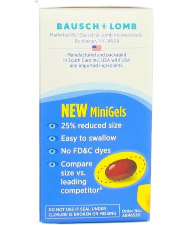 Ocuvite Adult 50+ Eye Vitamin & Mineral Supplement - 50 Soft Gels for Vision Health - Buy Online on GoSupps.com
