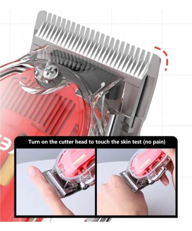 Adjustable Cordless Hair Clipper - Professional Rechargeable Hair Cutting Tool for Men & Barbers | Powerful Electric Trimmer - Buy Online on GoSupps.com