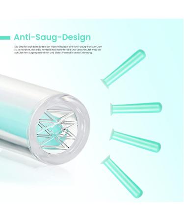 Buy Prousky Soft Contact Lenses with Insertion Tool - 4 Pieces of Green Silicone Suction Bottles for Easy Use - Buy Online on GoSupps.com