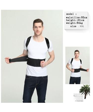 Back Brace Posture Corrector Adjustable Waist Support Belt Breathable Posture Support Improves Back Support For Men And Women Teen Corrector (Size : 5XL) - Buy Online on GoSupps.com