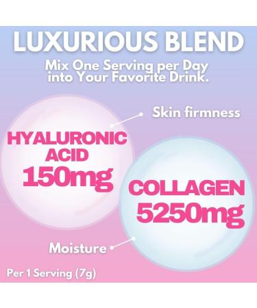 FINE JAPAN Premium Marine Collagen Powder with Hyaluronic Acid, CoQ10 & Elastin - Non-GMO - 30 Servings (196g / 6.9oz) - Buy Online on GoSupps.com