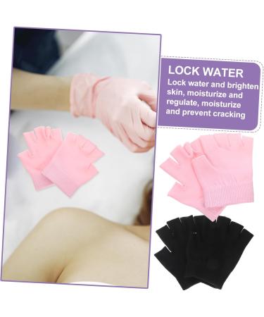 MERRYHAPY 2 Pairs Gel Gloves Moisturizing Gloves Salon Caring Gloves Hand Gloves Moisturizing Overnight Gloves for Dry Hand Moisturizing Hand Covers Hand Skin Care Supplies Hand Spa Gloves - Buy Online on GoSupps.com