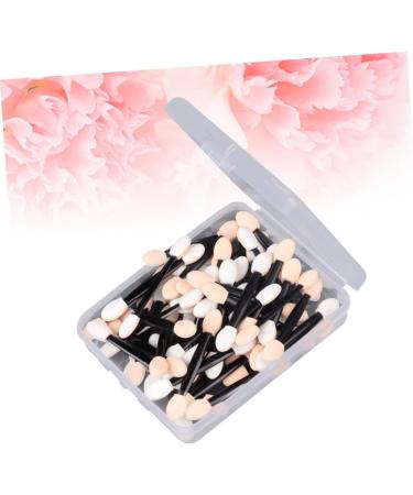 Baluue 50 Pcs Makeup Tools Eyeshadow Brush Eyeshadow Makeup Brushes Eyeshadow Applicator Sponge Black Size 1 Black - Buy Online on GoSupps.com