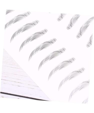 Baluue 2 Pairs Artificial Eyebrow Patch Dual-ended Eyebrow Pencil Simulation Eyebrow Clear Brow Gel Tear - Buy Online on GoSupps.com