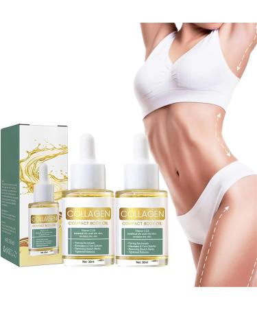 Gerrit Collagen Lifting Body Oil Anti Aging Collagen Serum for Face Collagen Oil For Skin Tightening for Neck Decollete Upper Arms Thighs Reduces Fine Lines