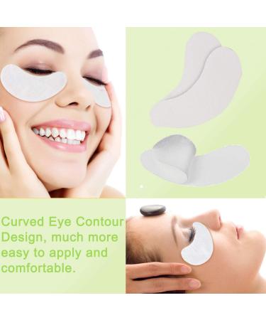 Jiasoval 50 Pairs Under Eye Gel Pads for Eyelash Extensions - Lint-Free Eye Patch Pads for Salons and Individual Lash Extensions - Buy Online on GoSupps.com