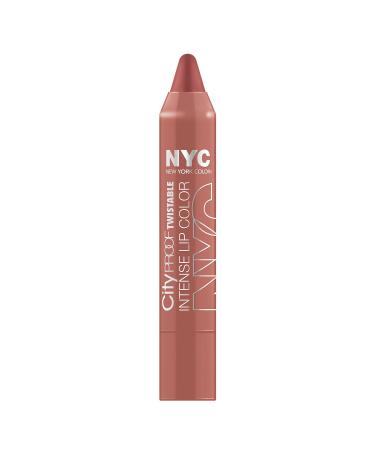 N.Y.C. New York Color City Proof Twistable Intense Lip Color Brooklyn Brown Stone 0.09 Ounce