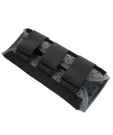 Lightweight Black Wrist Brace & Support for Pain Relief | Carpal Tunnel Sprains & Strains (Right M) - International Shipping Available - Buy Online on GoSupps.com