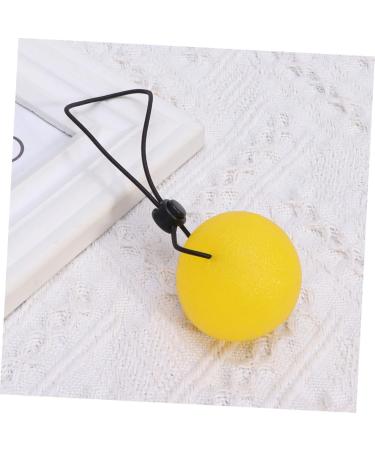 Ultechnovo Handmade Handle-Strengthening Ball - Fitness Exercise Equipment for Wrist & Grip Training - 5.3cm Yellow Power Ball - Buy Online on GoSupps.com