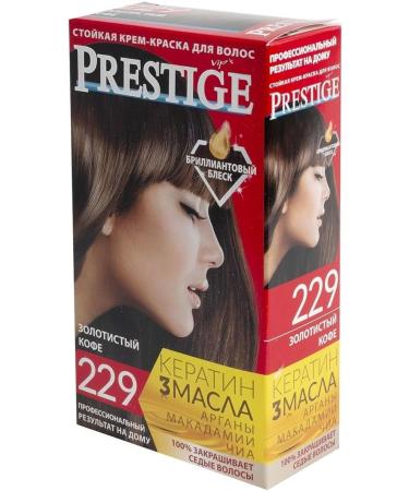 Resistant hair cream 229 Golden coffee "Vip's Prestige"/ - (2 ) - Buy Online on GoSupps.com