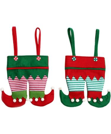 Ciieeo Lemon Cocktail Straws 2pcs Christmas Candy Handbag Ornament Christmas Stocking Christmas Candy Bag Christmas Tree As Shown 2pcs - Buy Online on GoSupps.com