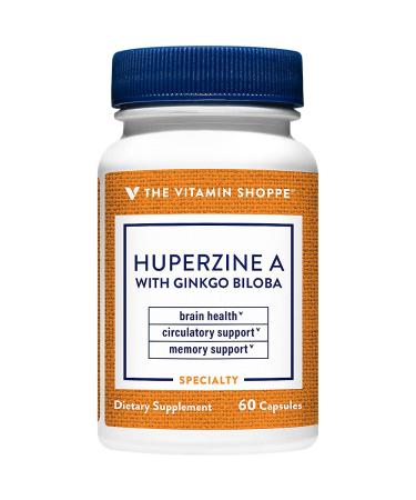The Vitamin Shoppe Ginkgo Biloba - Memory Support Mental Clarity & Circulation Standardized Extract (60 Capsules)