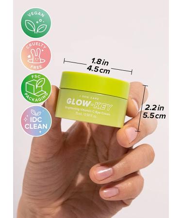 I Dew Care Glow-Key Eye Cream - Vitamin C & Niacinamide for Dark Circles & Puffiness, 0.50 Fl Oz - Buy Online on GoSupps.com
