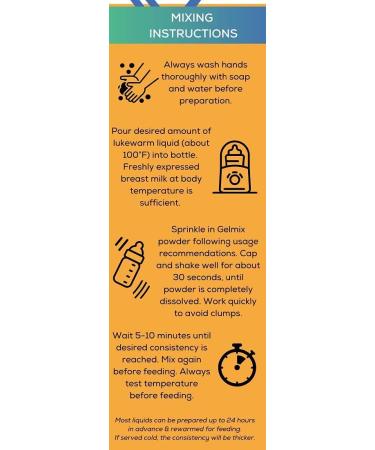 Gelmix Infant Thickener 4.4 oz Jar - Ideal for Breast Milk & Formula - Buy Online on GoSupps.com