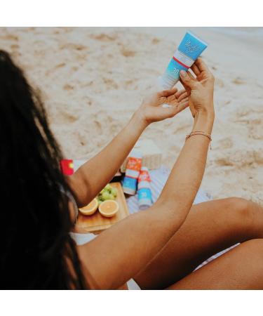 Aruba Sun Reef Friendly Mineral Sunscreen SPF 50 Lotion - 3oz | Chemical-Free Reef Safe Sunscreen | Broad Spectrum Protection with Titanium Dioxide & Zinc Oxide | Water Resistant up to 80 Minutes - Buy Online on GoSupps.com